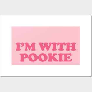 I’m Pookie - I'm With Poockie Matching Couple Gifts Posters and Art